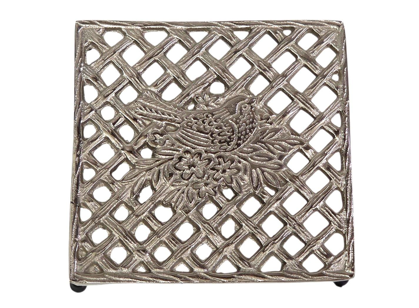 Trellis Trivet | Farmhouse Kitchen Decor, Heat Resistant Pot Holder