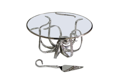 Octopus Kraken Cheese Board, Nautical Charcuterie Platter, Coastal Serving Tray