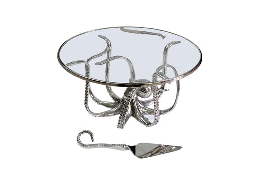 Octopus Kraken Cheese Board, Nautical Charcuterie Platter, Coastal Serving Tray