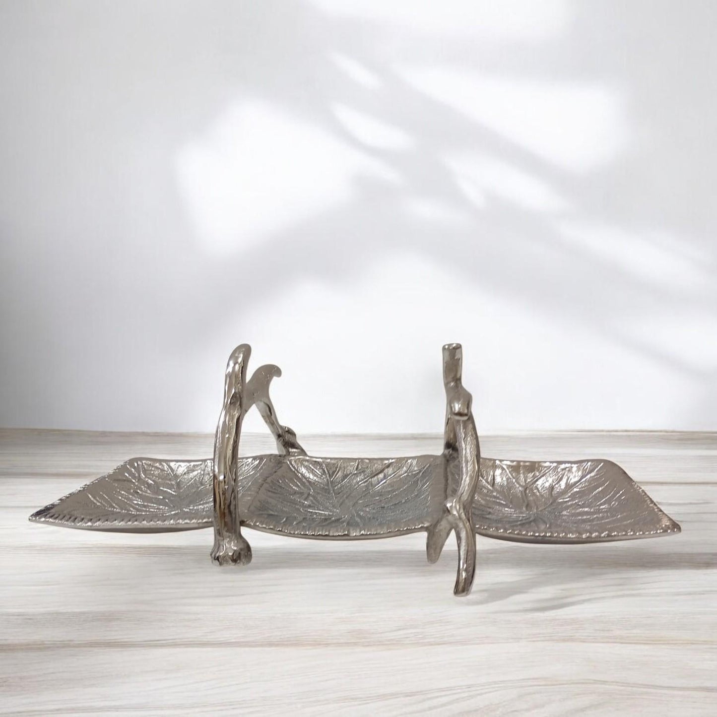 Antler Aluminum 3 Section Serving Tray Woodland