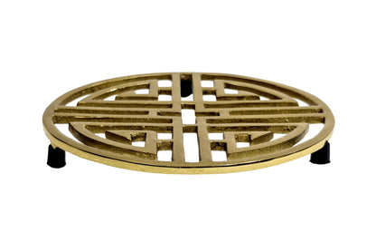 Round Trivet, Modern Minimalist Kitchen Decor, Table Protector Hot Pad