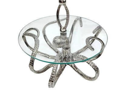 Octopus Pastry Stand, Coastal Dessert Display, Ocean Themed Cake Stand, Beach House Decor