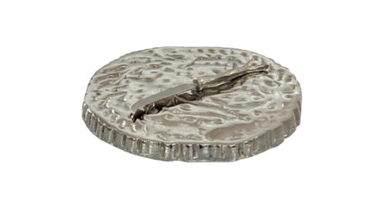 Artisan Aluminum Cheese Board with Knife | Elegant Charcuterie Serving Tray