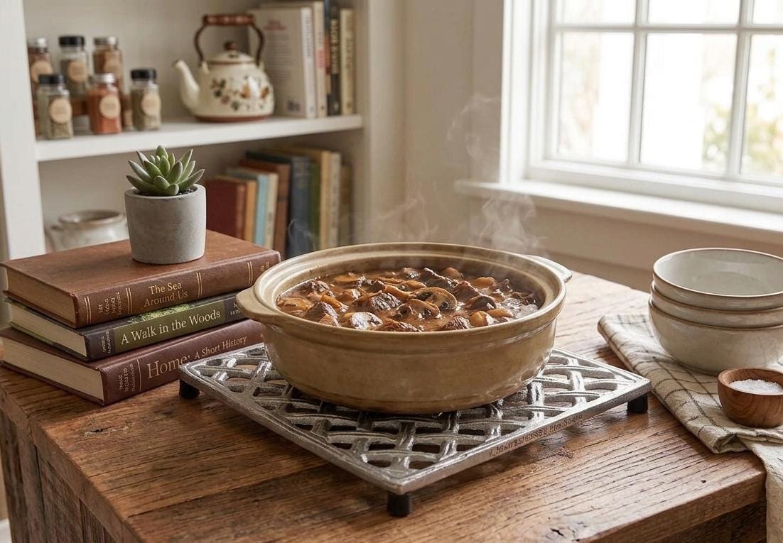 Trellis Trivet | Farmhouse Kitchen Decor, Heat Resistant Pot Holder