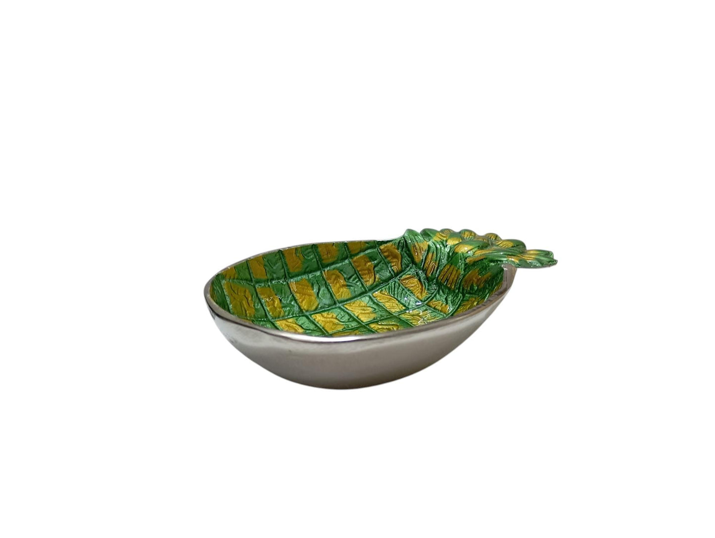Pineapple Serving Bowl – Tropical Fruit Snack Dish, Elegant Table Centerpiece