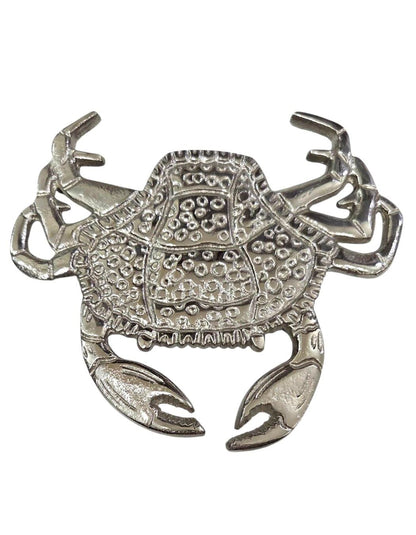 Cast Aluminium Crab Trivet, Nautical Coastal Kitchen Decor, Seafood Lover Accent