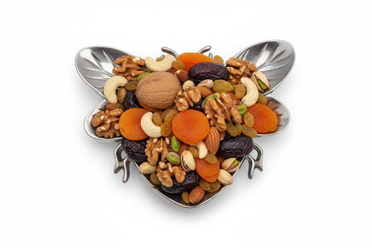 Aluminium Honeybee Shaped Tray | Decorative Serving Dish, Kitchen Organizer