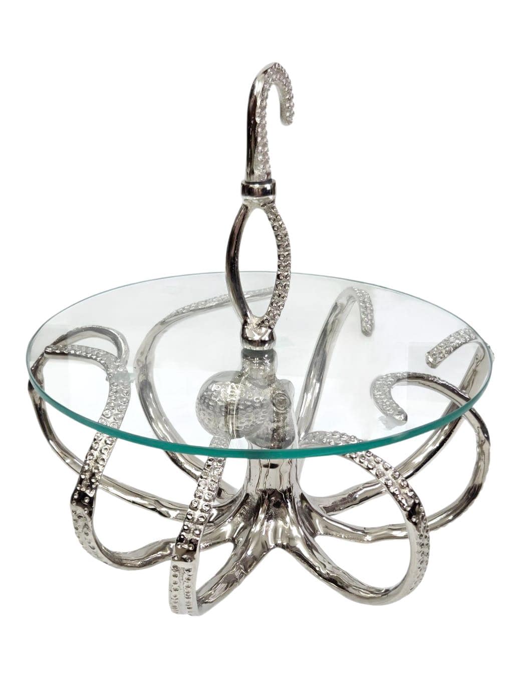Octopus Pastry Stand, Coastal Dessert Display, Ocean Themed Cake Stand, Beach House Decor