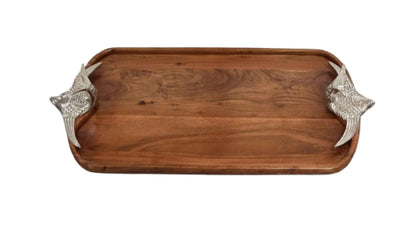 Ocean Luxe Angelfish Serving Tray | Coastal Home Decor