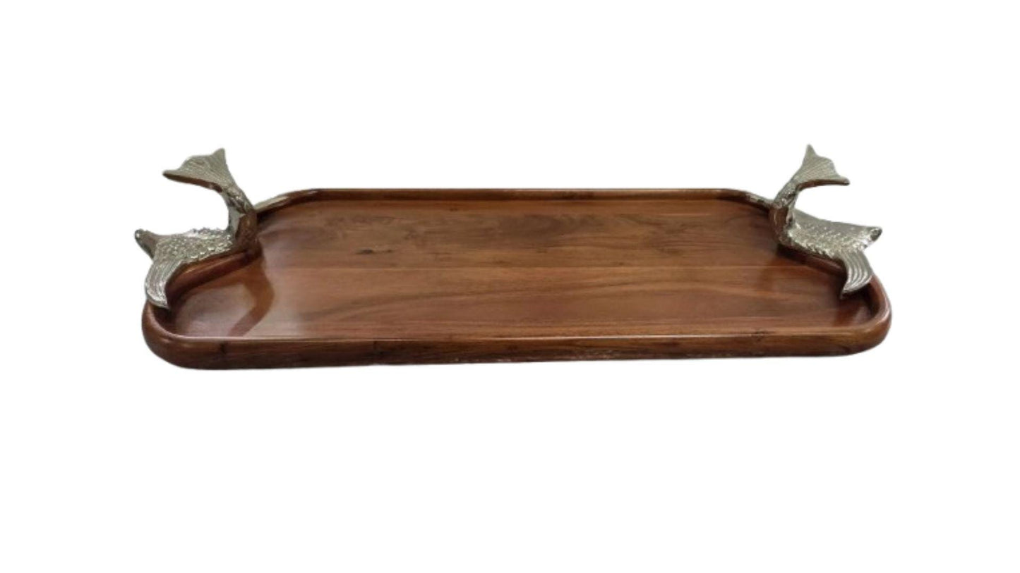 Ocean Luxe Angelfish Serving Tray | Coastal Home Decor