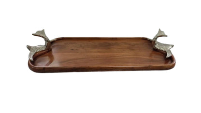 Ocean Luxe Angelfish Serving Tray | Coastal Home Decor