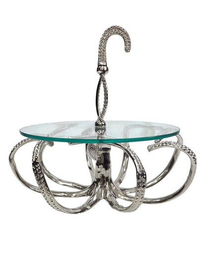 Octopus Pastry Stand, Coastal Dessert Display, Ocean Themed Cake Stand, Beach House Decor