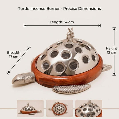 Ocean Luxe Turtle Chip and Dip Server with Mesh Dome
