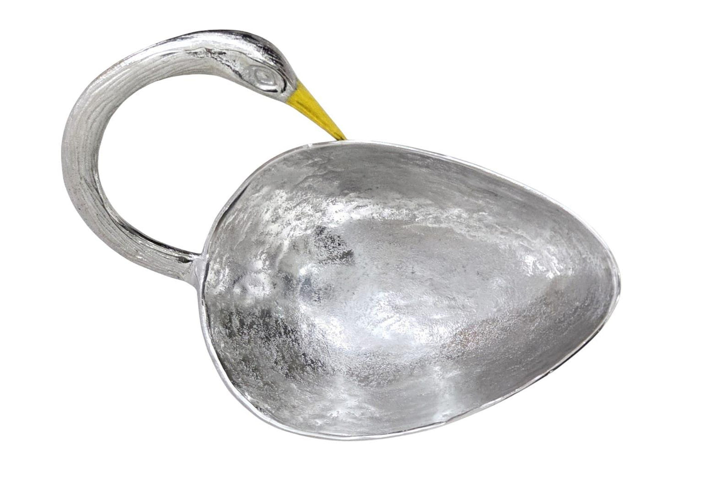 Flamingo Pedestal Wine Holder | Elegant Metal Champagne Bucket, Bar Décor