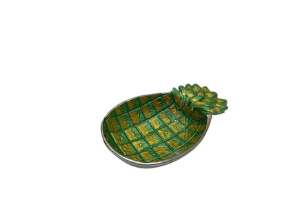 Pineapple Serving Bowl – Tropical Fruit Snack Dish, Elegant Table Centerpiece