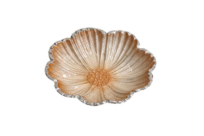 Handcrafted Aluminum Serving Bowl | Decorative Table Centerpiece