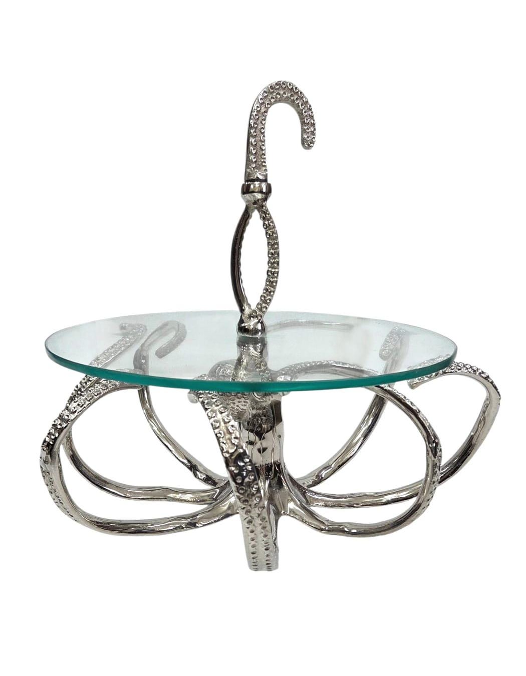 Octopus Pastry Stand, Coastal Dessert Display, Ocean Themed Cake Stand, Beach House Decor
