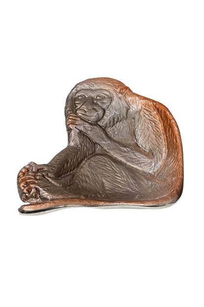 Monkey Tidbit Tray, Jungle Decor, Ring Holder, Key Dish, Animal Lover Gift