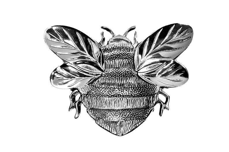 Aluminium Honeybee Shaped Tray | Decorative Serving Dish, Kitchen Organizer
