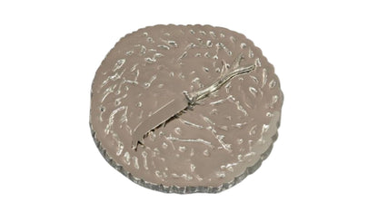 Artisan Aluminum Cheese Board with Knife | Elegant Charcuterie Serving Tray