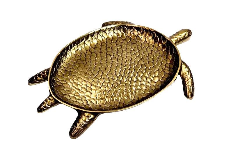 Handmade Aluminum Turtle Platter – Coastal Kitchen Serving Tray