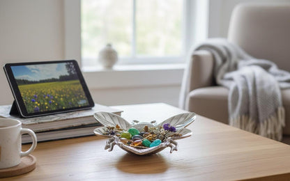 Aluminium Honeybee Shaped Tray | Decorative Serving Dish, Kitchen Organizer