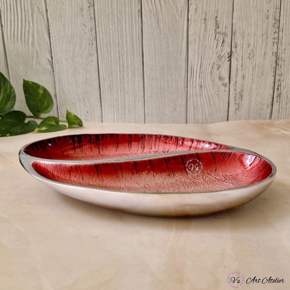 Divided Serving Bowl, Snack Serving Tray, Chip and Dip Bowl, Sectional Bowl, Candy Nut Tray, Appetizer Platter, Party Serving Bowl